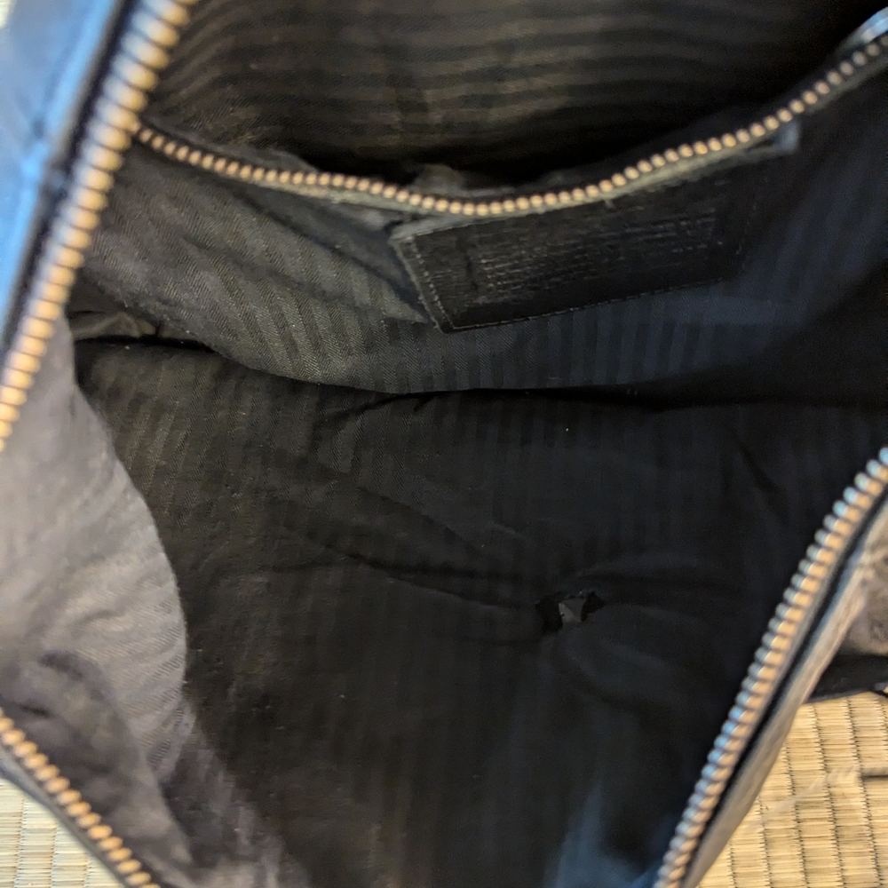 Vintage Coach Purse Black Genuine Leather Made in USA - Picture 4 of 7